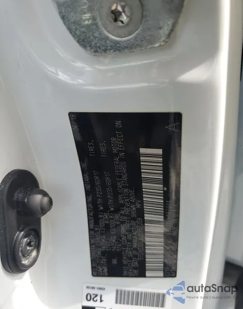 2018 Toyota Sienna Xle из США, поврежденный, VIN 5TDYZ3DCXJS957359